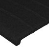 Rám postele bez matrace černý 180 x 200 cm textil 3125237