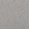 Rám postele bez matrace světle šedá 100 x 200 cm textil 3124871