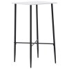 Barový stůl bílý 60 x 60 x 111 cm MDF 281550