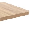 Bistro stolek světle hnědý 60 x 60 cm MDF 286430