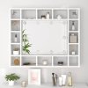 Zrcadlová skříňka s LED bílá 91 x 15 x 76,5 cm 808864