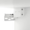 Zrcadlová skříňka s LED bílá 91 x 15 x 76,5 cm 808864