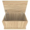 Úložný box dub sonoma 70 x 40 x 38 cm konstrukční dřevo 816507