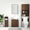 Koupelnová skříňka hnědý dub 60 x 33 x 61 cm kompozitní dřevo 826359