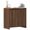 Koupelnová skříňka hnědý dub 60 x 33 x 61 cm kompozitní dřevo 826359