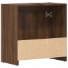 Koupelnová skříňka hnědý dub 60 x 33 x 61 cm kompozitní dřevo 826359