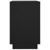 Příborník černý 102 x 35 x 60 cm kompozitní dřevo 831878