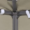 Náhradní střecha na altán 310g/m² béžová 3 x 4 m 40881