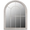 Zahradní zrcadlo rustikální oblouk 69 x 89 cm interiér i exteriér 41225