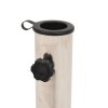 Stojan na slunečník, žulový hranatý, 25 kg 43725