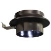 Zahradní solární lampy 6 ks LED kulaté 12 cm bílé 44467