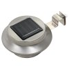 Zahradní solární lampy 6 ks LED kulaté 12 cm bílé 44467