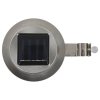 Zahradní solární lampy 6 ks LED kulaté 12 cm bílé 44467