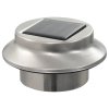 Zahradní solární lampy 6 ks LED kulaté 12 cm bílé 44467