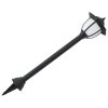 Zahradní solární lampy 3 ks LED černé 44471