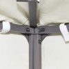 Náhradní střecha na altán 310 g/m² 3 x 3 m krémově bílá 44777