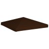Střecha na altán 310 g/m² 3 x 3 m hnědá 46621