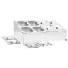Nástavba na gastronádoby pro 8 GN 1/6 nádob nerezová ocel 51225