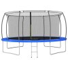 Trampolína s příslušenstvím kulatá 460x80 cm 150 kg 92456