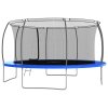 Trampolína s příslušenstvím kulatá 460x80 cm 150 kg 92456