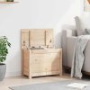 Úložný box 60x32x45,5 cm masivní borové dřevo 823544