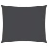 Stínící plachta oxfordská látka obdélník 3,5x4,5 m antracitová 135104