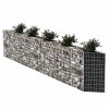 Gabionový koš pozinkovaná ocel 300 x 30 x 100 cm 142537