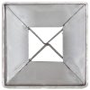 Kotvící hroty 2 ks stříbrné 7 x 7 x 75 cm pozinkovaná ocel 145401