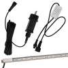 Přelivový vodopád s RGB LED osvětlením nerezová ocel 60 cm 151410