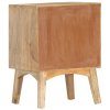 Noční stolek 40 x 35 x 55 cm masivní mangovníkové dřevo 286464