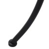 Mozaikový bistro stolek černý a bílý 60 cm keramika 46707