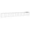 Klec pro kuřata se střechou antracitová 803 x 98 x 90 cm ocel 3189042