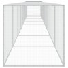 Klec pro kuřata se střechou antracitová 803 x 98 x 90 cm ocel 3189042