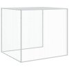 Klec pro kuřata se střechou antracitová 803 x 98 x 90 cm ocel 3189042