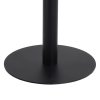 Bistro stolek tmavě hnědý 80 x 80 cm MDF 286434