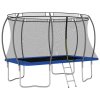 Trampolína s příslušenstvím obdélníková 335x244x90 cm 150 kg 92452