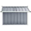 Přístřešek pro robotickou sekačku 92x97x63 cm pozinkovaná ocel 150908