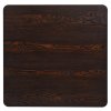 Bistro stůl MDF a ocel čtvercový 80 x 80 x 75 cm 245611