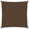 Stínící plachta 160 g/m² hnědá 3 x 3 m HDPE 311769