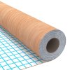 Samolepicí tapety na dveře 2 ks javor 210 x 90 cm PVC 326138