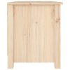 Lavice s botníkem 70 x 38 x 45,5 cm masivní borovice 813769