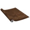 Samolepící tapety na nábytek 2 ks tmavý dub 500 x 90 cm PVC 3059648