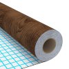 Samolepící tapety na nábytek 2 ks tmavý dub 500 x 90 cm PVC 3059648