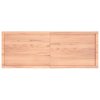 Stolní deska světle hnědá 160x60x(2-6)cm ošetřený masivní dub 3156388