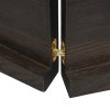 Stolní deska tmavě hnědá 220x50x(2-4)cm ošetřený masivní dub 3156466