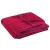 Plážové osušky 6 ks vínové 60 x 135 cm textil 400 GSM 3157057