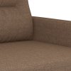 Křeslo hnědé 60 cm textil 359222