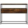 Konzolový stolek kouřový dub 100 x 40 x 75 cm kompozitní dřevo 834152