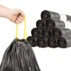 Pytle na odpadky se stahovacími šňůrkami 250 ks černé 60 l 155343