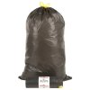 Pytle na odpadky se stahovacími šňůrkami 250 ks černé 60 l 155343